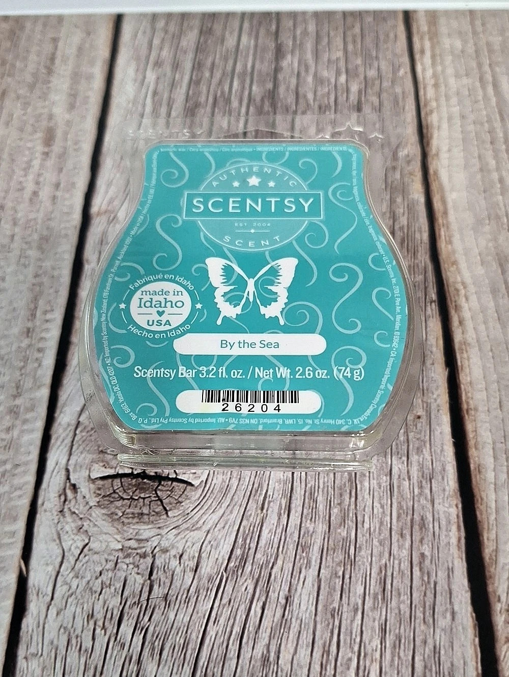 Scentsy By the Sea Wax Bar – Partial – 4 Cubes Remaining